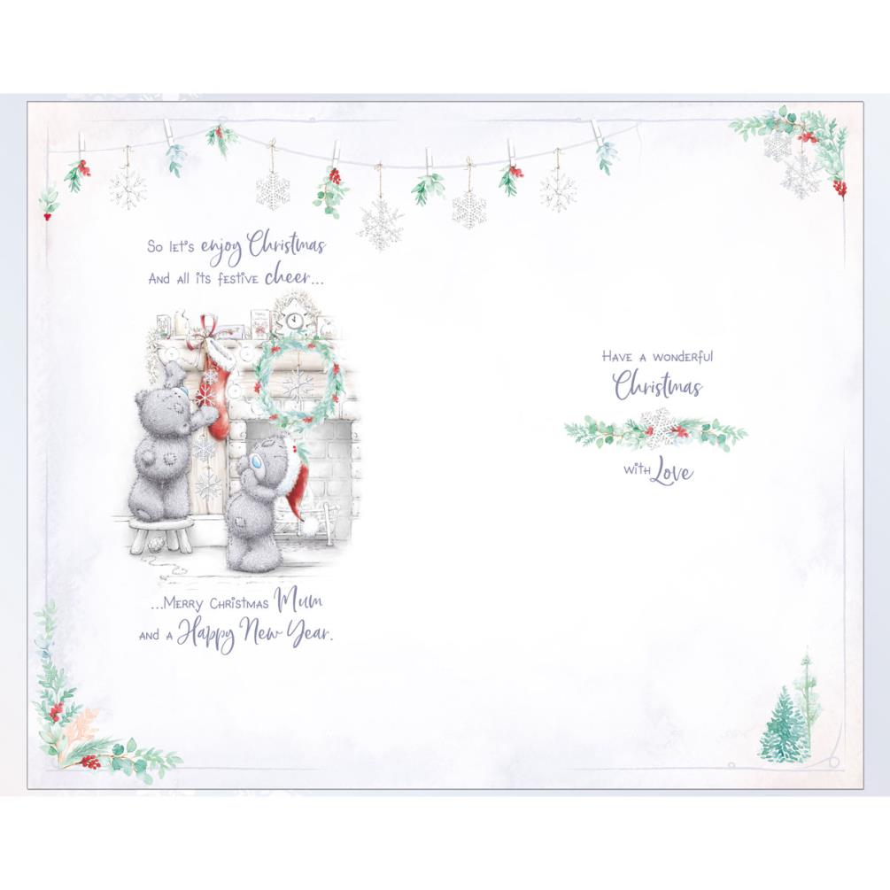 Lovely Mum Luxury Me to You Bear Christmas Card Extra Image 1